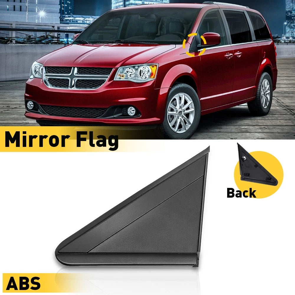 Left Mirror Triangle Corner Molding for Dodge Grand Caravan (2008–2020)