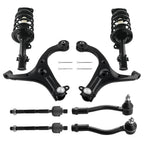 Front Struts Coil Spring w/ Control Arms for Hyundai Accent Kia Rio (2006–2011)