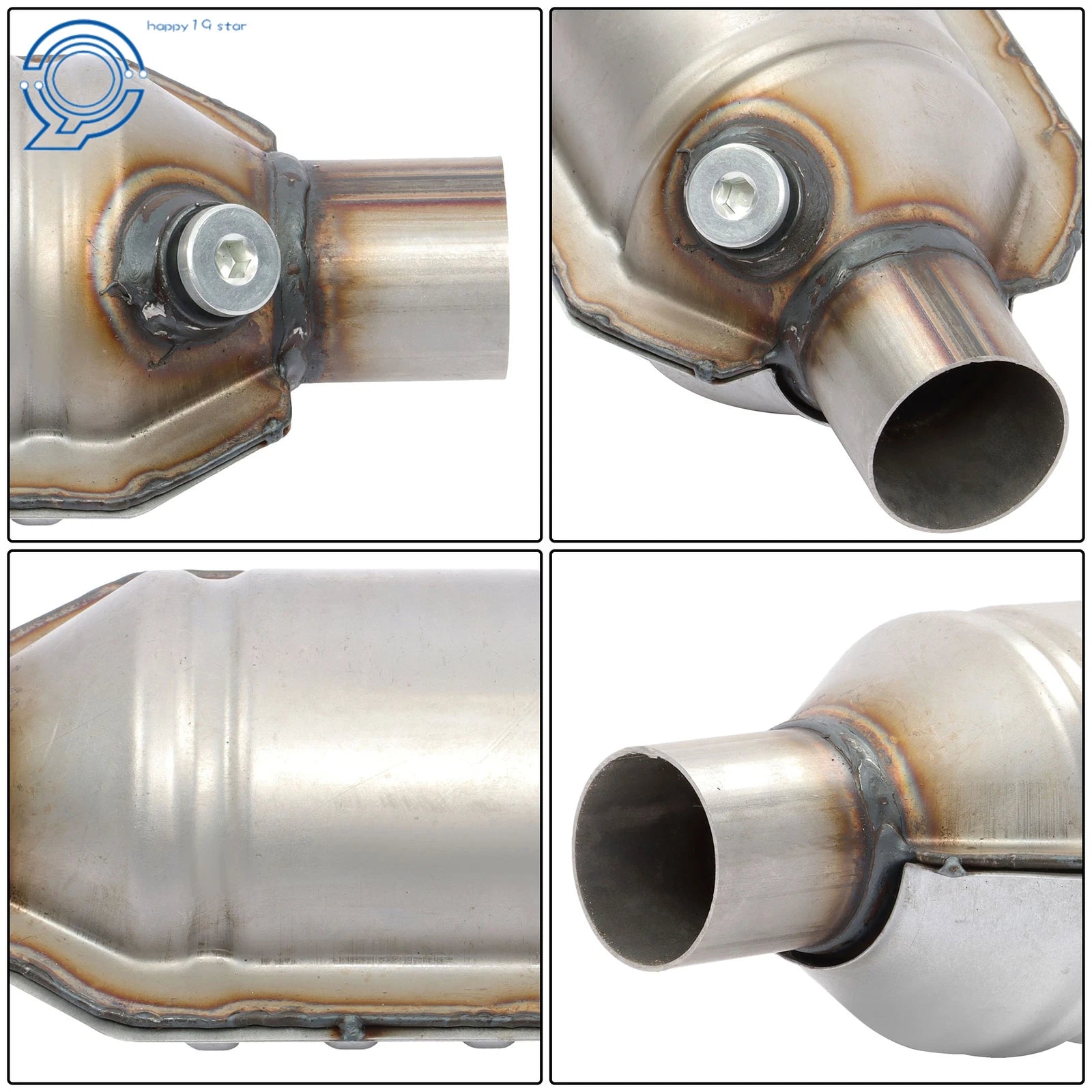 2" Inlet & Outlet Catalytic Converter for Ford Mustang