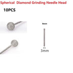 Grinding Needle Head Dressing Kit for Carving Tools (4/5/6/8/10/12mm)