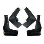 Set of 4 Black Mud Flaps Splash Guards for Toyota RAV4 (2019–2023)
