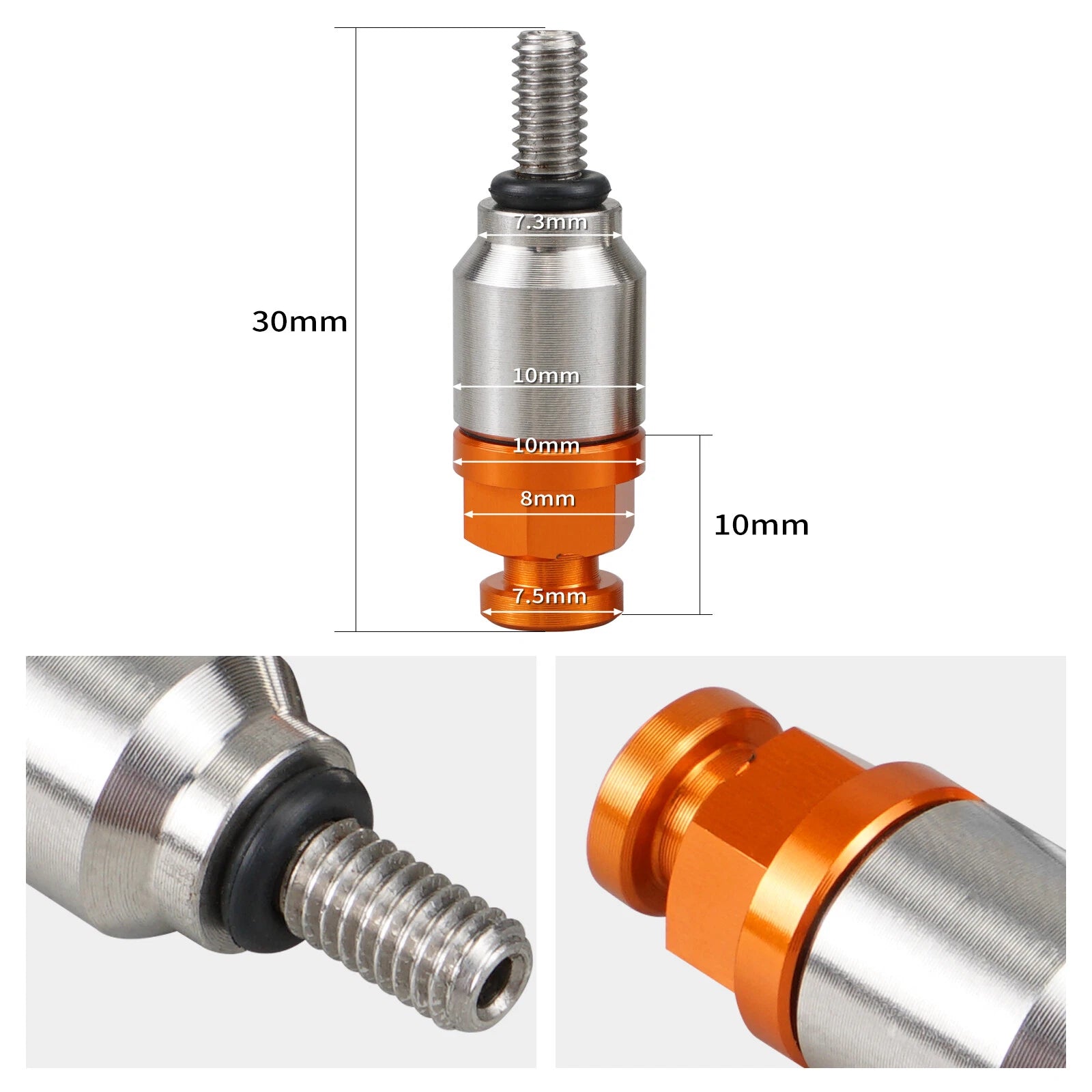 M4x0.7 Air Bleeder Valve Screw for KTM EXC SX SXF XC XCF XCW MXC SMC SXC (2000–2023)