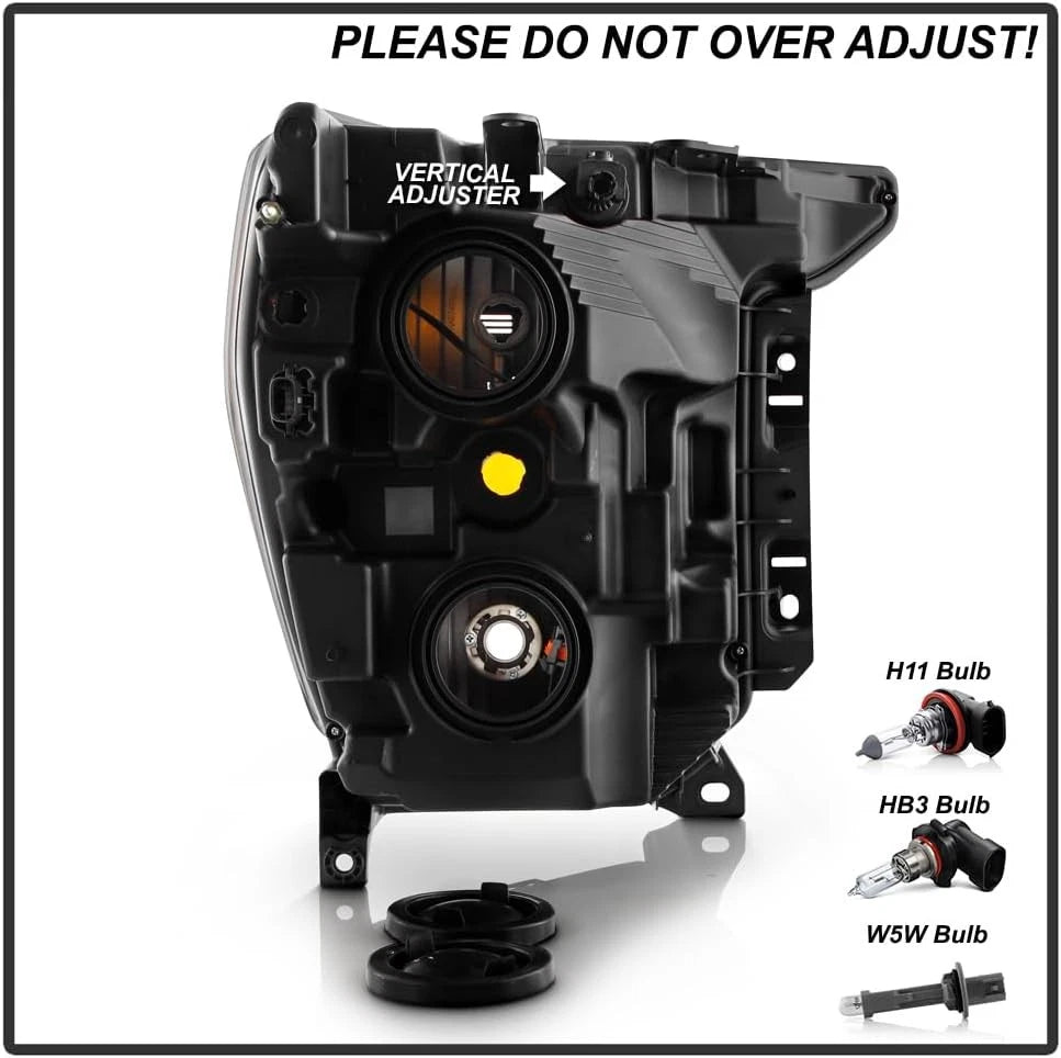 Halogen Headlight for Ford F150 (2021–2023) LH Side