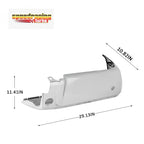 Chrome Rear Left LH Bumper End for Ford F450 F550 SD (2008–2016)