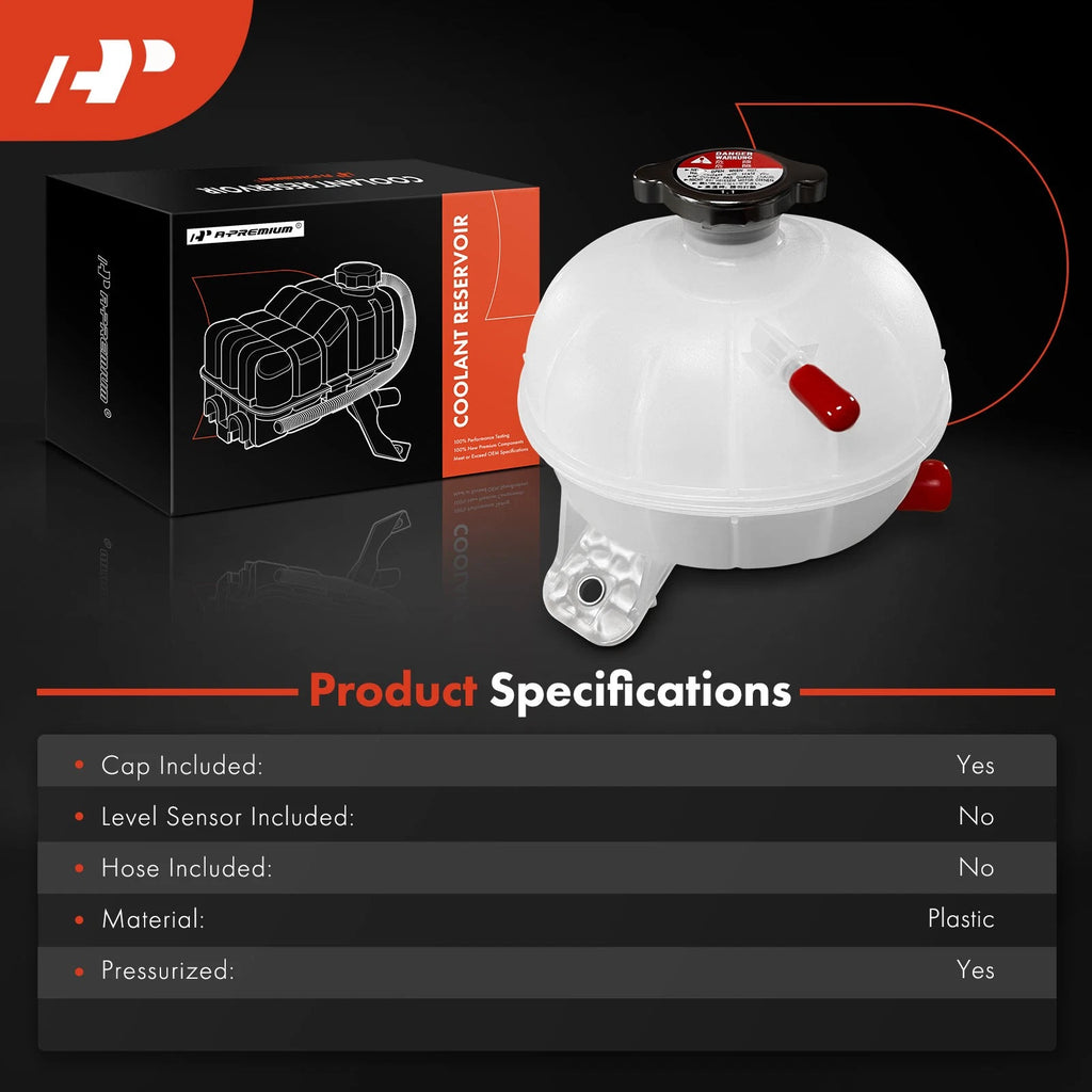 Engine Coolant Reservoir with Pressure Cap for Kia Sportage (2017–2021)