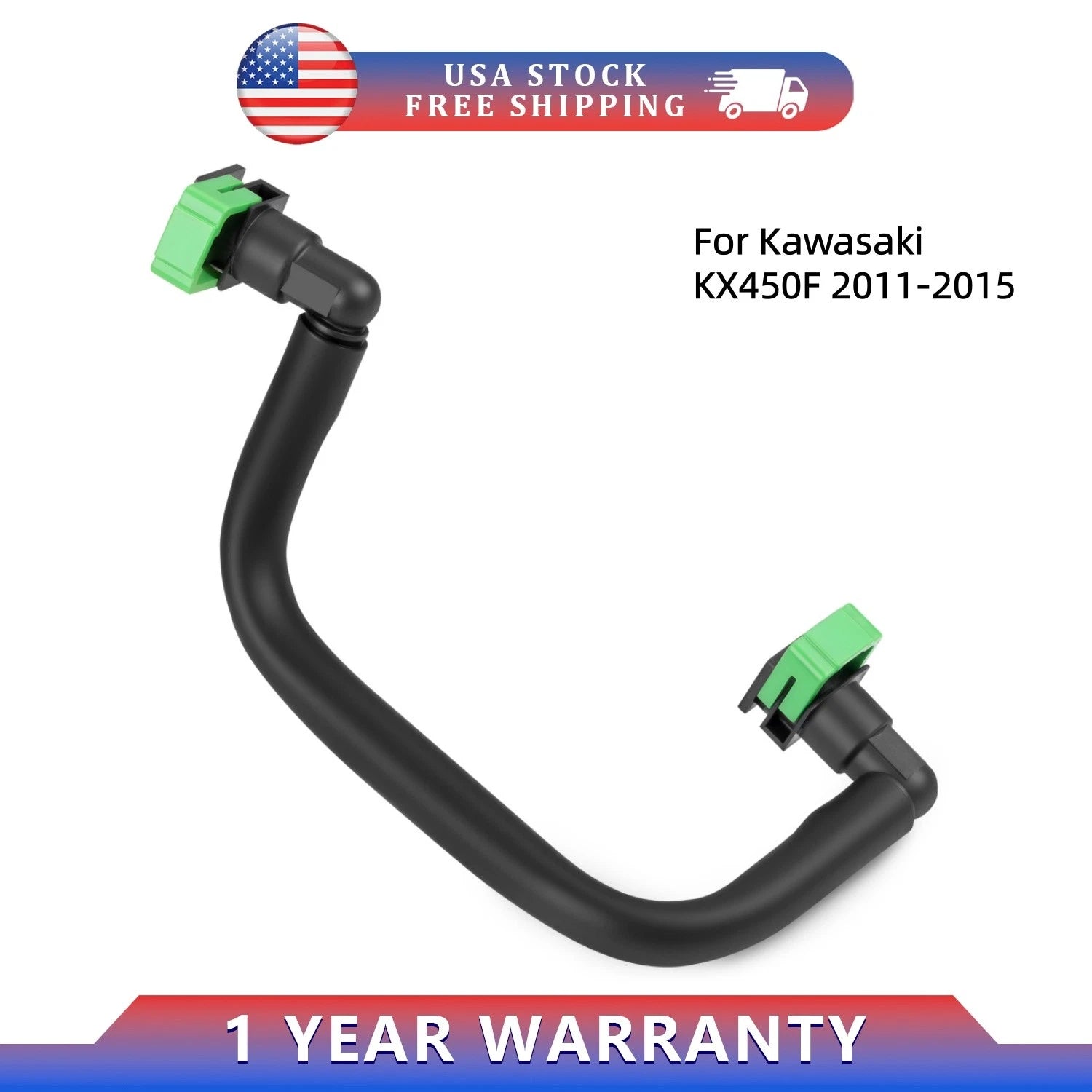 Fuel Hose Gas Line 51044-0116 for Kawasaki KX450F (2011–2015)