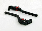 Long Brake Clutch Levers for Aprilia Tuono V4R (2011–2014) T9 Black