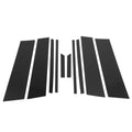 10 Pcs Window Trim Cover for Toyota RAV4 (2020–2021) Plastic Black