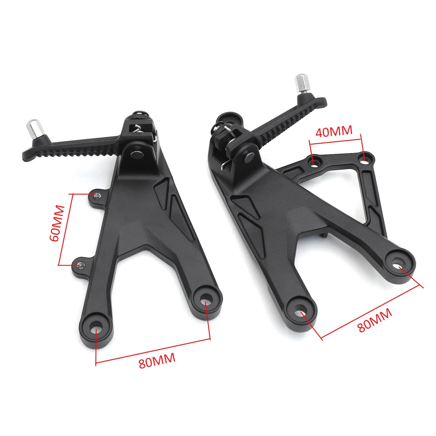 Front Driver Foot Peg Rest Bracket for Yamaha YZF R1 R1S R1M (2015–2018)