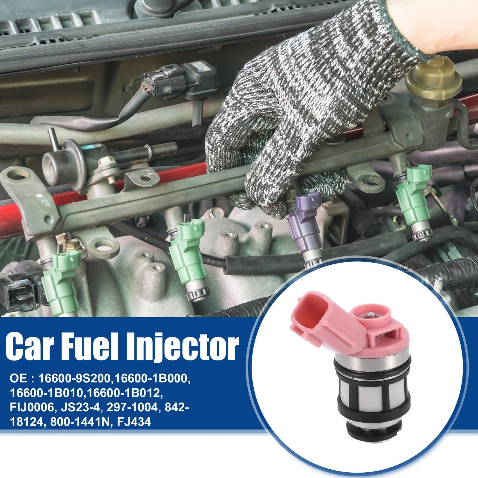 1pc Fuel Injector Nozzle 16600-9S200 for Nissan Frontier (2003–2004)