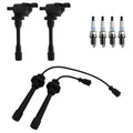 Set of 2 Ignition Coils & 4 Iridium Spark Plugs for Dodge Stratus (1995–2006)