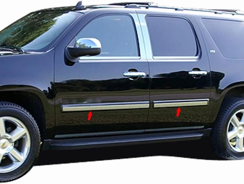 6pc. Luxury FX Rocker Panel Insert Trim Kit for 2007-2008 Chevy Suburban