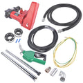 High Flow 20GPM 12V Fuel Transfer Pump w/ Automatic Nozzle for Gasoline