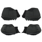 Set of 2 Perforated Leather Covers for Acura RDX (2007–2012) Black