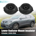 2X Rubber Lower Radiator Mount Insulator for Hyundai Santa Fe (2021–2023)