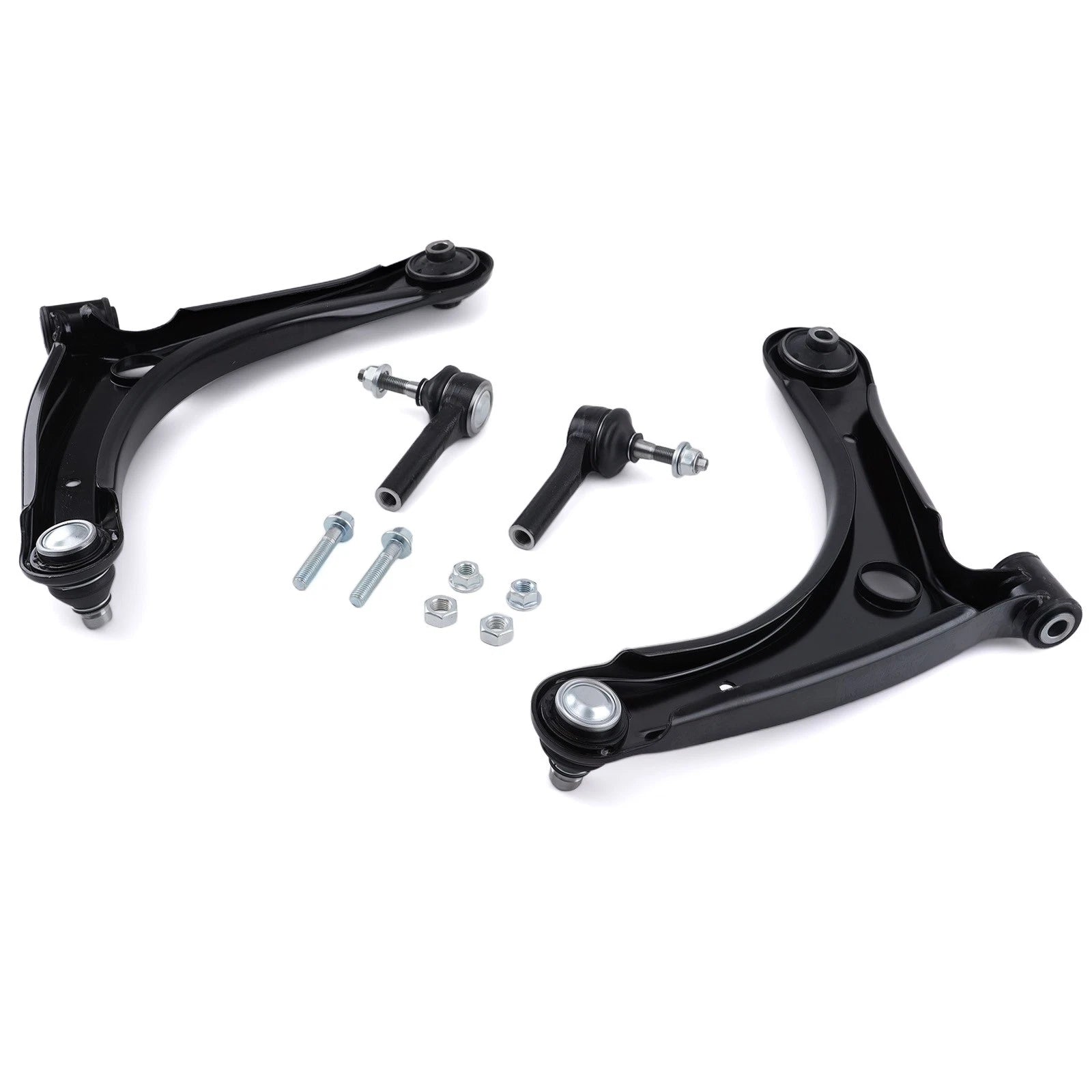 4pc Front Lower Control Arm Set for Dodge Caliber (2007–2012), Patriot (2007–2017), Compass (2007–2017)