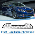 Front Lower Bumper Grille for Nissan Sentra (2015–2018) Black