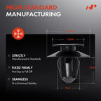 50Pcs Nylon Black Interior Door Trim Panel Retainer Clips for BMW