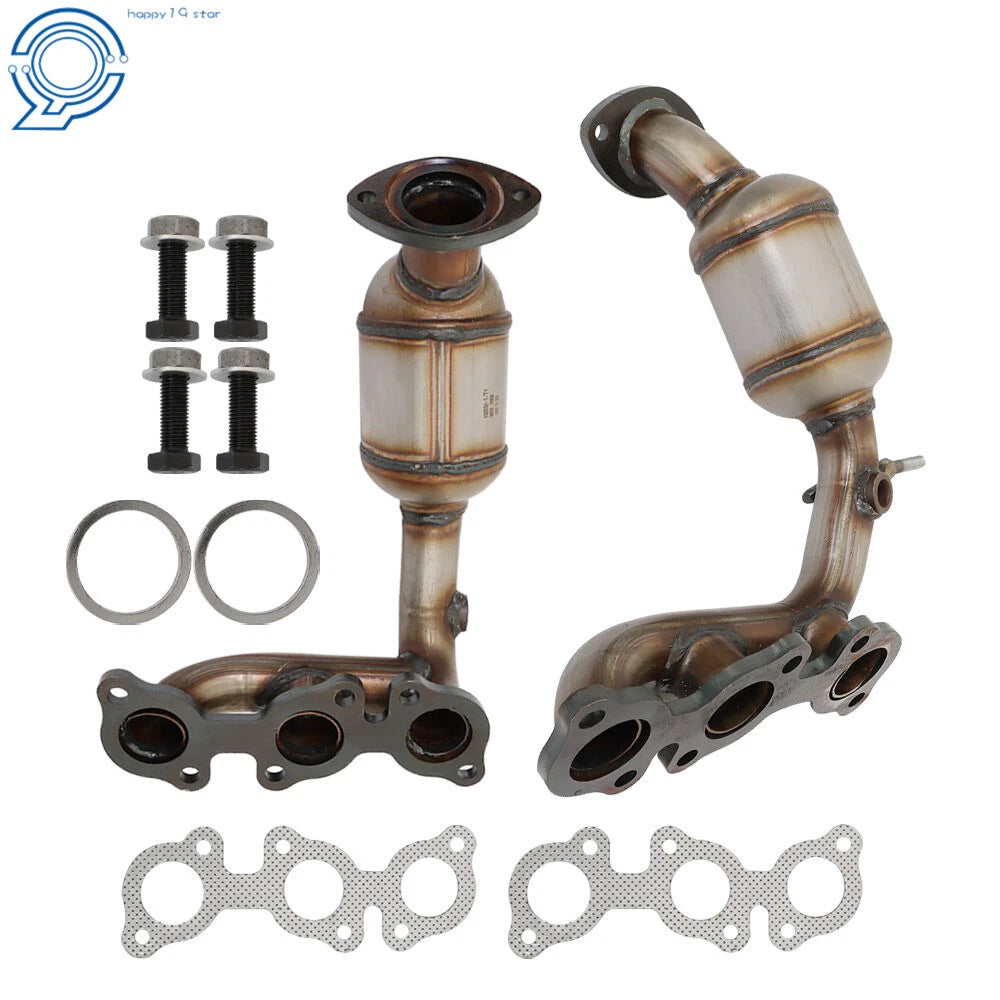 2X Front and Rear Catalytic Converter for Toyota Sienna (2004–2006)