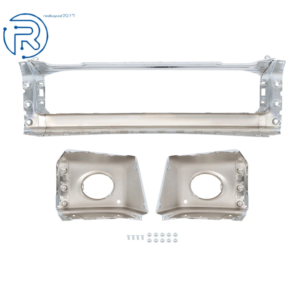 Chrome Split Front Bumper Face Bar for Toyota Tundra (2007-2013)