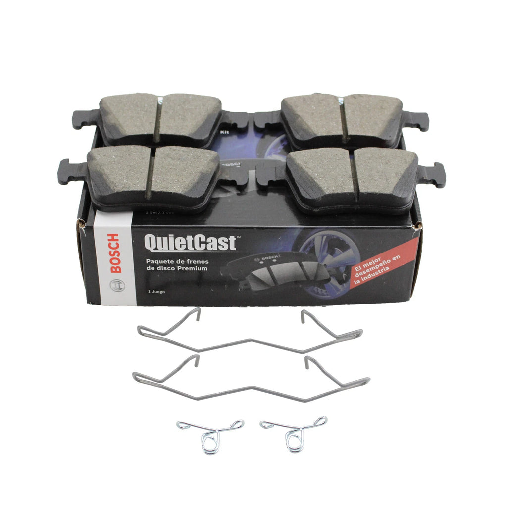 Bosch QuietCast Rear Ceramic Brake Pads for Audi A3 RS3 TT Quattro (2015–2023)