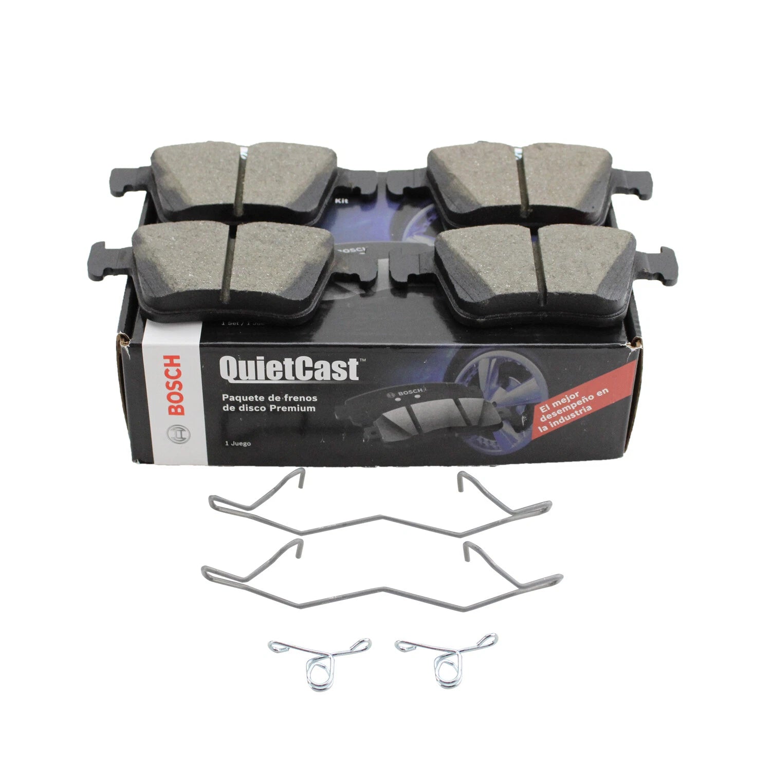 Bosch QuietCast Rear Ceramic Brake Pads for Audi A3 RS3 TT Quattro (2015–2023)