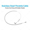 36" Braided Stainless Steel Throttle Cable for Ford Bronco (2018–2021)