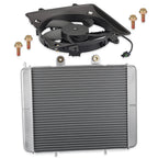 Aluminum Radiator & Cooling Fan for Polaris Sportsman 700 800 (2004–2014)