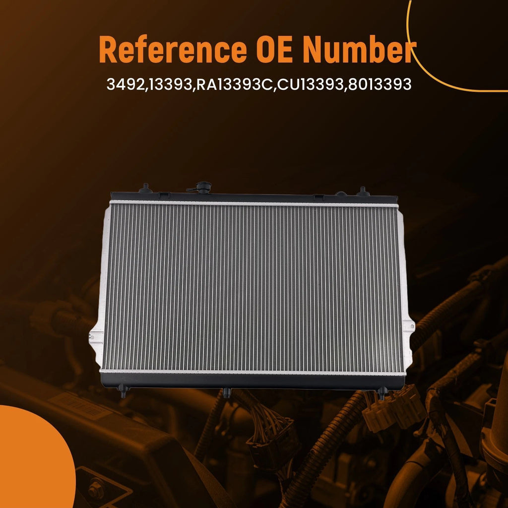 Cooling Radiator for Kia Sedona 2011–2014 Direct Fit AT Transmission