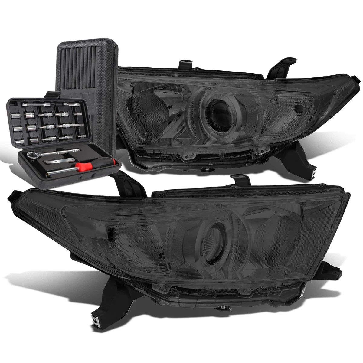 Projector Headlight Lamps for Toyota Highlander (2011–2013)