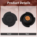Coolant Cap for BMW 3 Series (1987-1993) Black