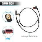 Rear Right ABS Wheel Speed Sensor for Mercedes-Benz C 230 (2002-2007)