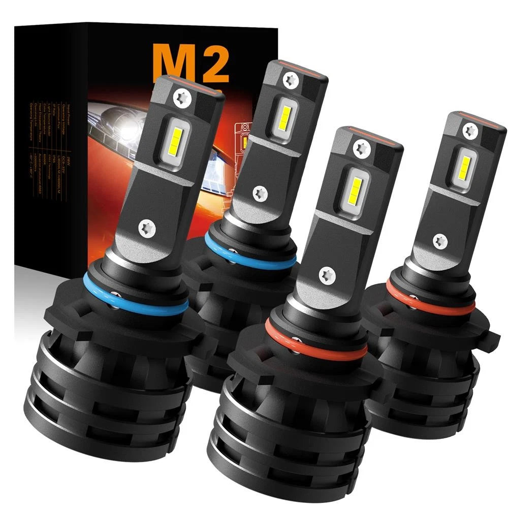 2X AUXITO 9006 9005 LED Headlight Bulbs for Vehicles (40000LM)