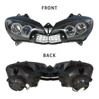 Front Headlight for Yamaha YZF R6 (2003–2005) & R6S (2006–2009) Black