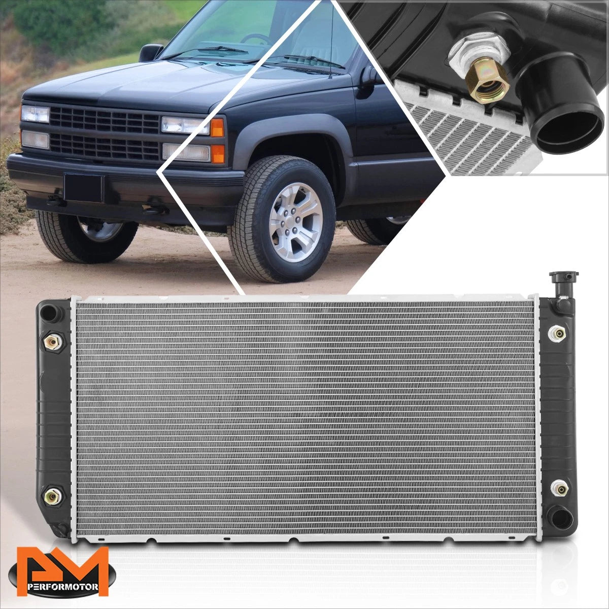 Radiator DPI-624 for Chevy GMC C/K 1500-3500 Pickup Suburban Tahoe Yukon (1988–1993)