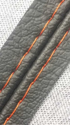 Leather Synthetic Automatic Boot for Mercedes Benz Class C (2001–2009) Orange Stitch