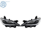 Set of 2 Halogen Headlights Assembly for Chrysler 200 (2016–2017)