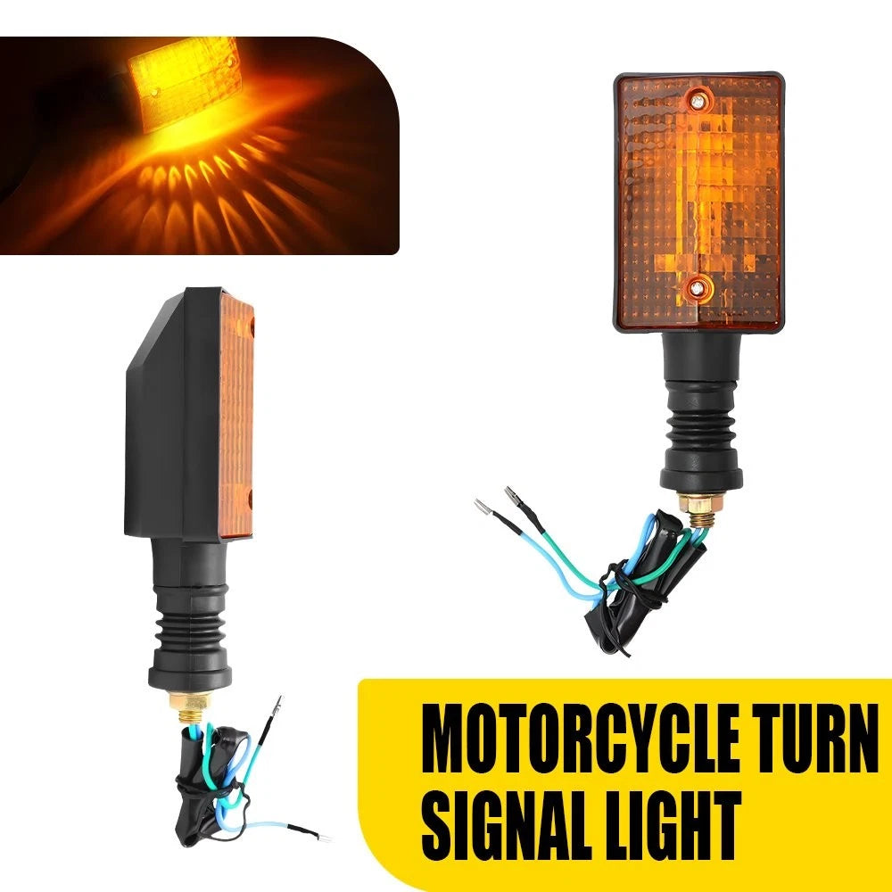 2X Rear Turn Signal Lights for Yamaha XT350 XT600 XT550 XT250 FZ750