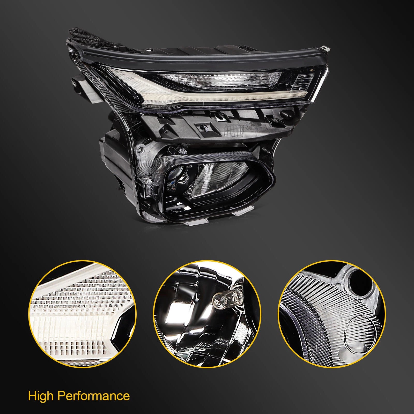 Right Passenger Side Headlight for Chevy Trailblazer (2021–2023)