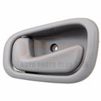 Set of 2 Gray Inner Left Side Door Handles for Chevrolet Prizm Toyota Corolla (1998–2002)