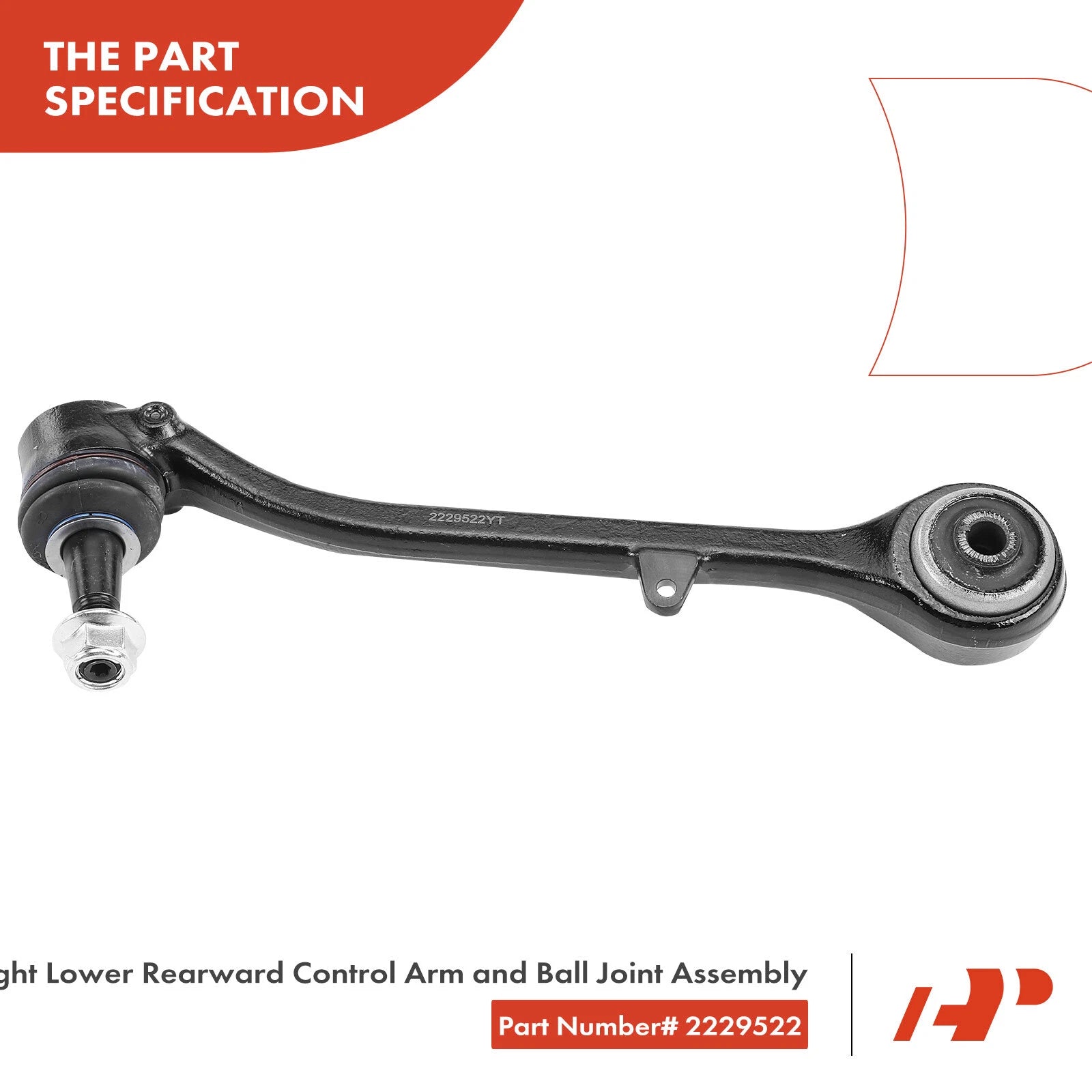Front Right Lower Control Arm with Ball Joint for BMW X3 (2004-2017)
