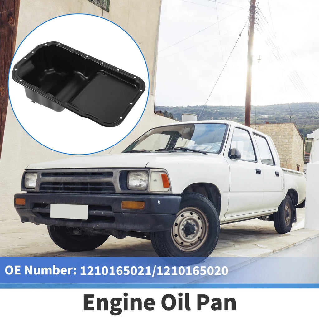 1Pc Engine Oil Pan No.1210165021 for Toyota Pickup (1989–1995) V6 3.0
