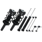 Complete Strut Assembly + Sway Bar for VW Jetta Passat Rabbit