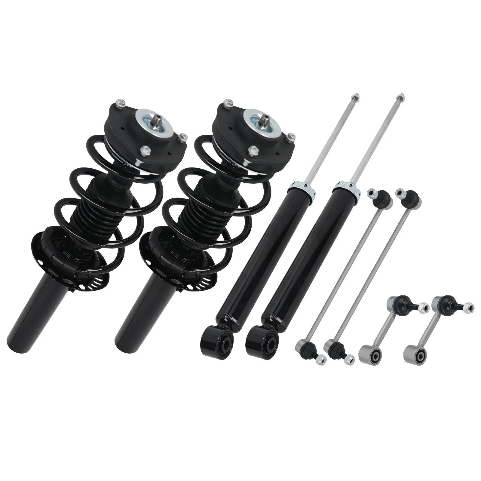 Complete Strut Assembly + Sway Bar for VW Jetta Passat Rabbit