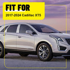6X Stainless Steel Chrome Pillar Posts for Cadillac XT5 (2017–2023)