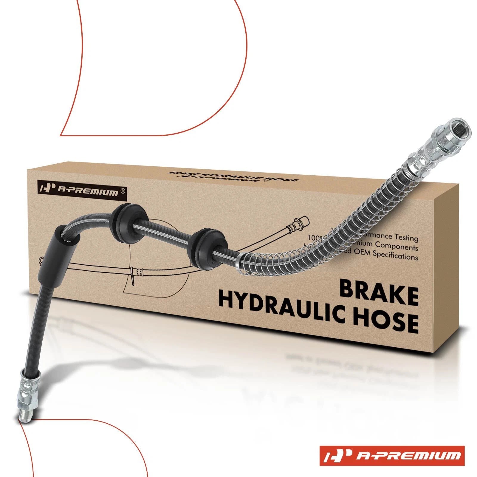 Front Brake Hydraulic Hose for Mercedes-Benz AMG GT (2017–2019)