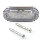 12V 3 SMD LED Amber Signal Light for Truck Trailer RV Boat Car
