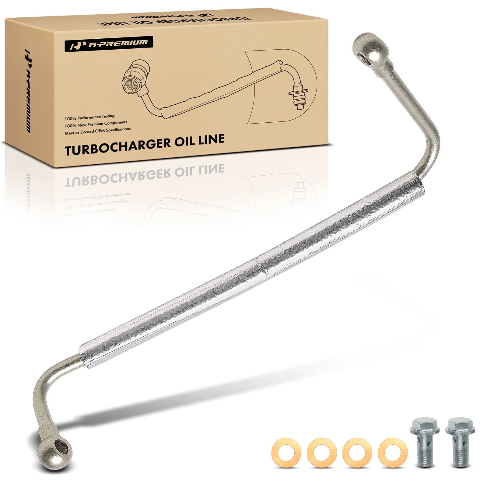 Turbocharger Oil Line Pressure for Chevy Silverado 2500 HD (2001–2007)