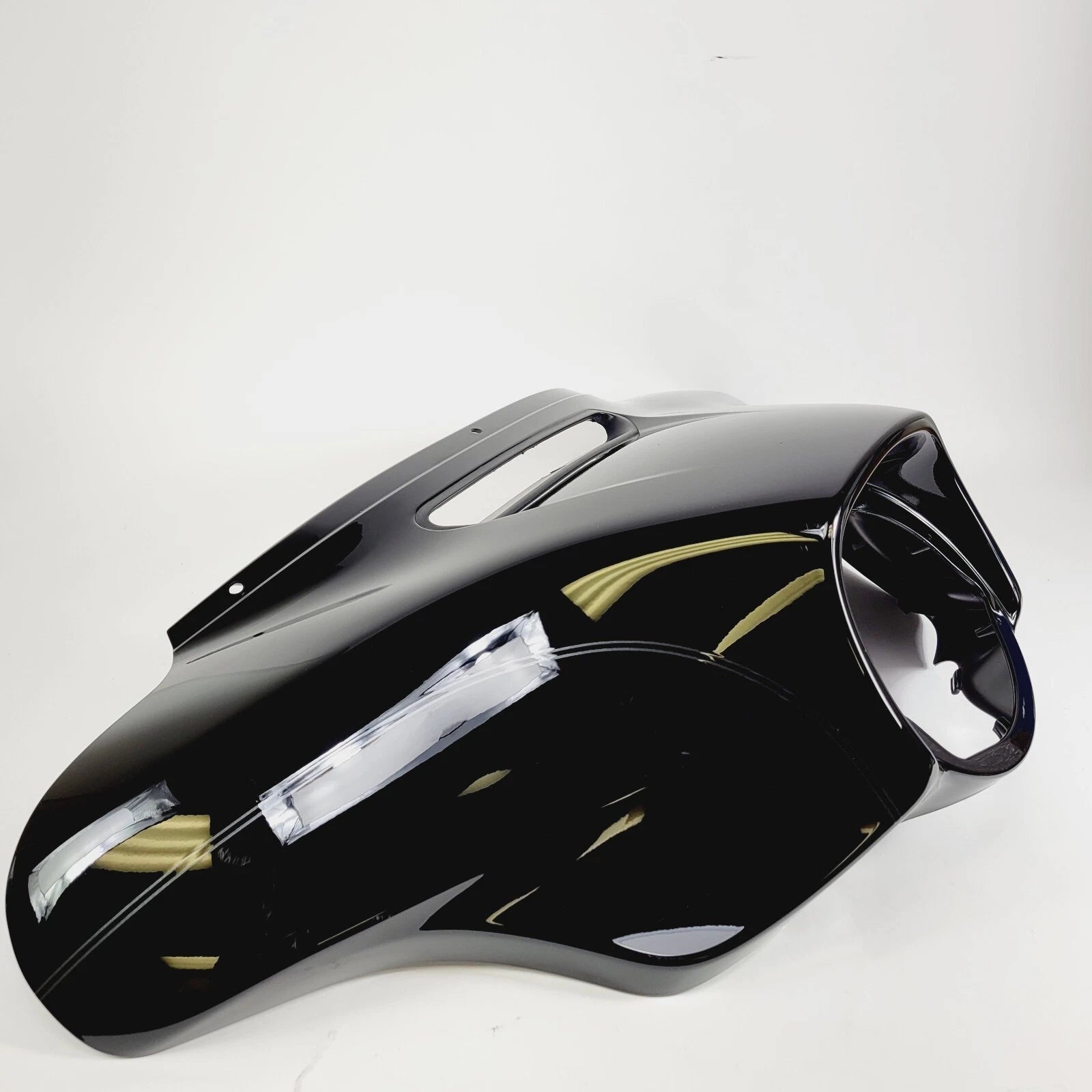 Front Batwing Fairing for Harley Davidson Touring (2014–2023) Vivid Black