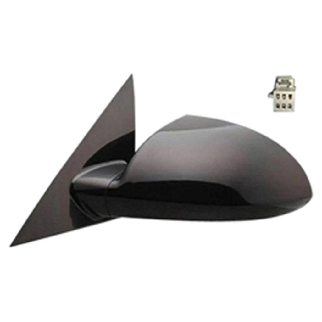 Replacement Ready to Paint/Textured Driver Power Door Mirror w/o Heated Glass